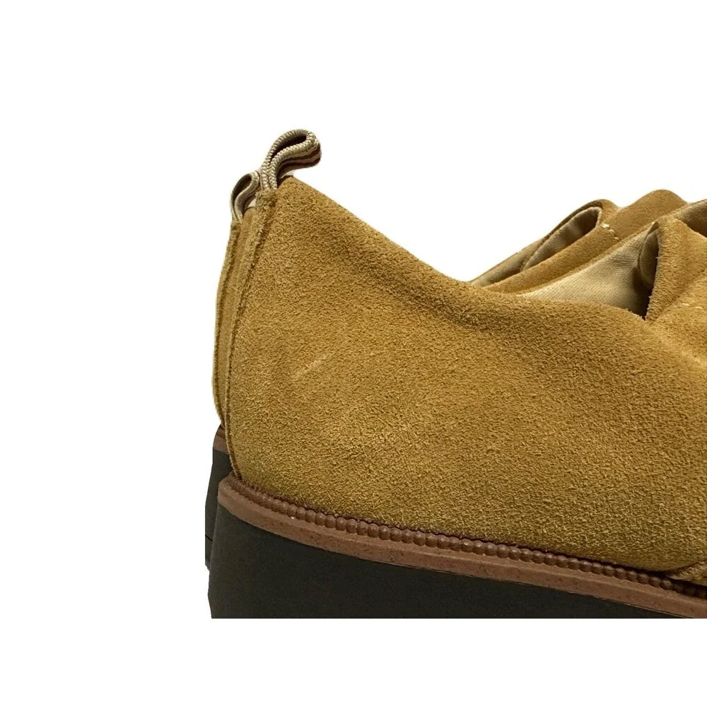 NEW Dr Scholls Womens Size 8.5 Tan Suede Glisten Slip-On Loafers Comfort Shoe